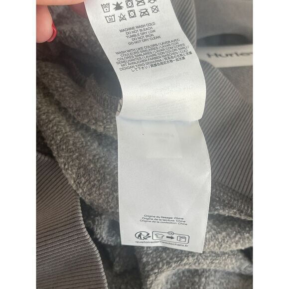 Hurley Desert Lover Long Sleeve Boyfriend Fleece Graphic‎ Sweatshirt - Picture 7 of 7